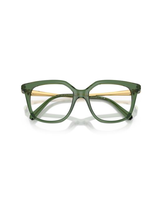 Swarovski Black Sk2059 1085 Optical Frames Acetate Transparent Squared Normal