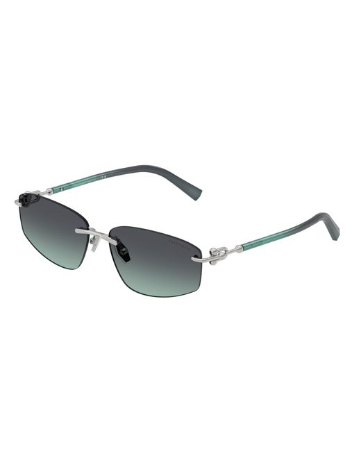 Tiffany & Co Black Tf3114 60012G Sunglasses Metal Geometric Normal Nuanced