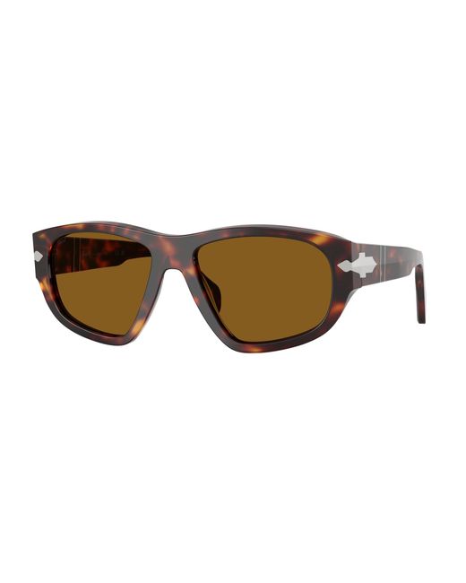 Persol Black Po0050S 24/33 Sunglasses Acetate Geometric Normal