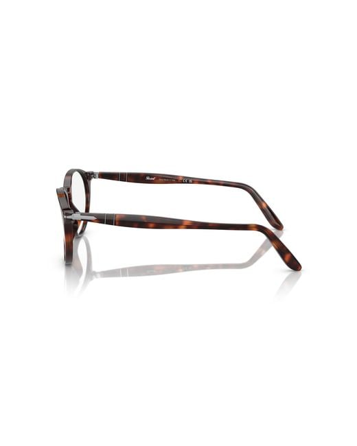 Persol Black Po3092V 9015 Optical Frames Acetate Transparent Pantos Normal for men