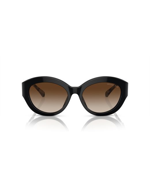 Michael Kors Black Mk2204U Brussels 300513 Sunglasses Acetate Cat Eye Normal Shaded