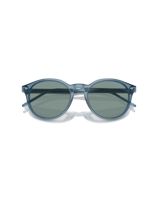 Giorgio Armani Black Ar8211 607156 Sunglasses Acetate Pantos Normal Anti-Glare for men