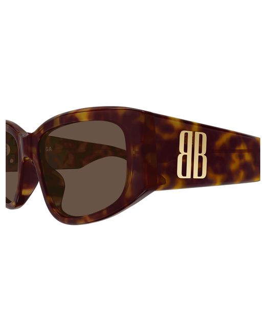 Balenciaga Black Bb0475S 002 Sunglasses Acetate Cat Eye