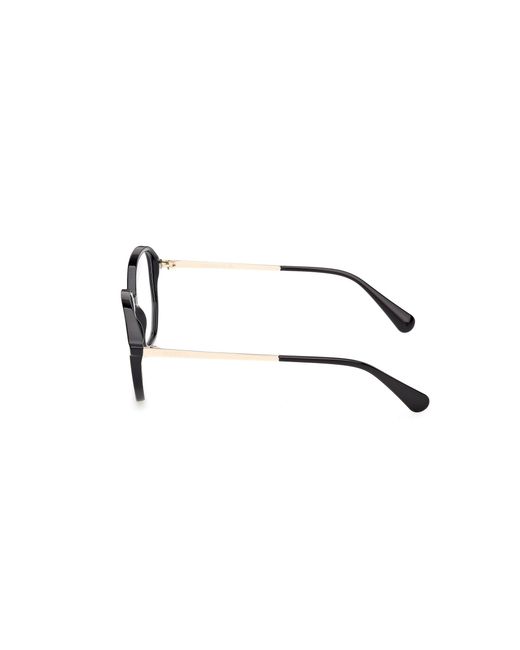 MAX&Co. Black Mo5199 001 Optical Frames Injected Geometric Normal