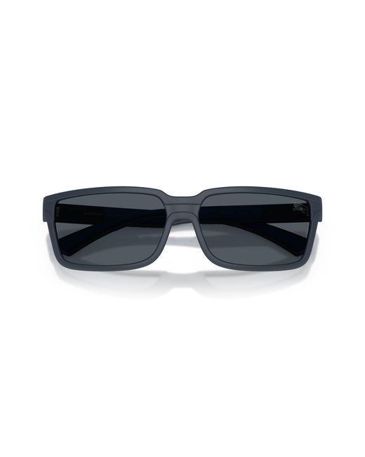 Burberry Black Be4495D 424087 Sunglasses Injected Squared Normal for men