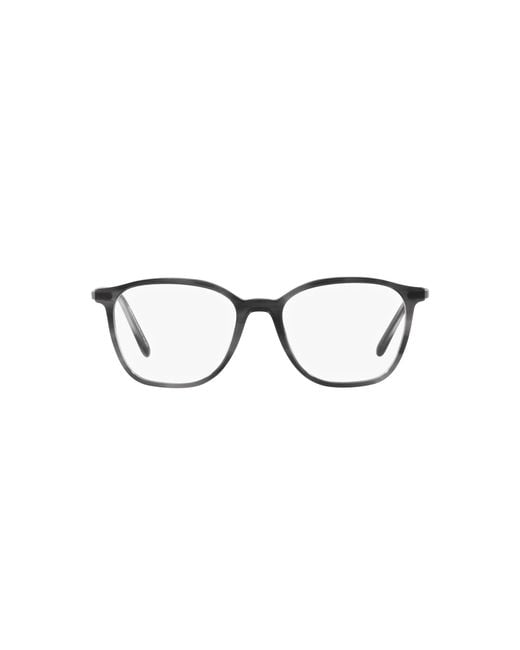 Giorgio Armani Black Ar7236 5964 Optical Frames Acetate Transparent Squared Normal for men