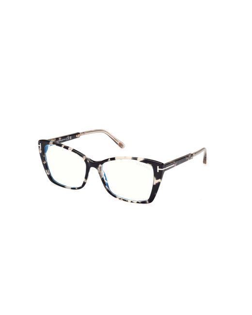 Tom Ford Black Ft5893-B 005 Optical Frames Acetate Butterfly Normal