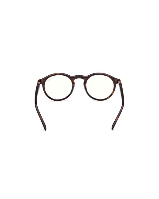 Tom Ford Black Ft5979-B 052 Optical Frames Acetate Round Normal for men