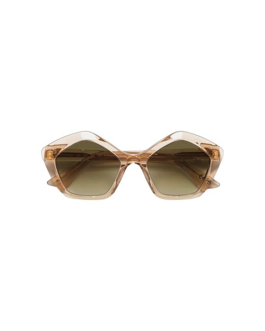 Marni Black 2Tr Eluvi Resin Sunglasses Acetate Geometric Normal Nuanced