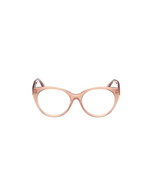 Max Mara Black Mm5161 045 Optical Frames Acetate Round Normal