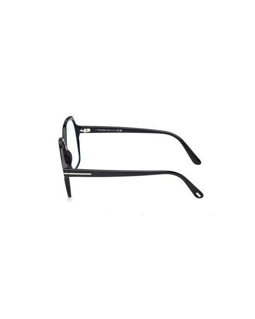 Tom Ford Black Ft6062-B 001 Optical Frames Acetate Geometric Normal