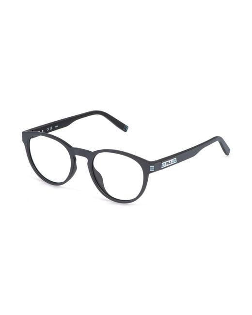 Fila Black Vfid07 0Ja3 Optical Frames Injected Pantos for men