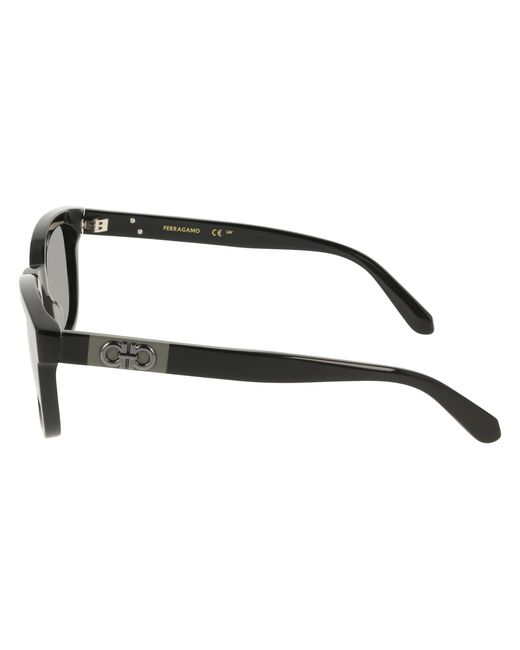 Ferragamo Black Sf2107S 001 Sunglasses Acetate Squared Normal for men