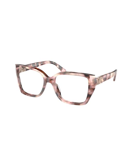Michael Kors Black Mk4115U Castello 3946 Optical Frames Acetate Transparent Squared Normal