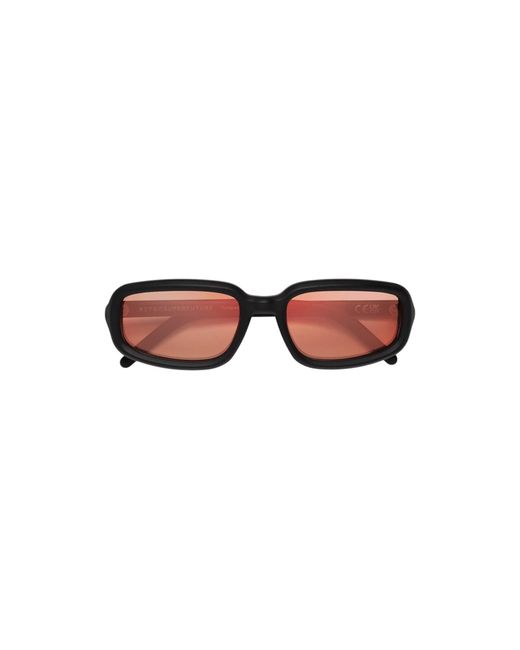 Retrosuperfuture Black Tq9 Troll Matte Sunglasses Acetate Squared Normal