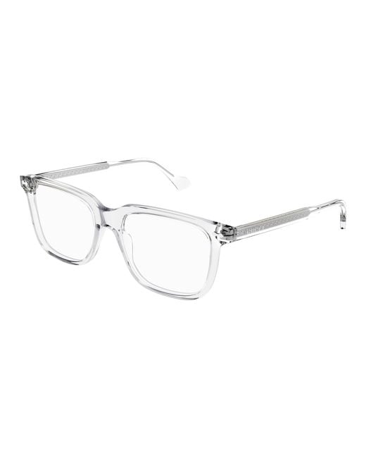 Gucci Black Gg0737O 018 Optical Frames Acetate Squared for men