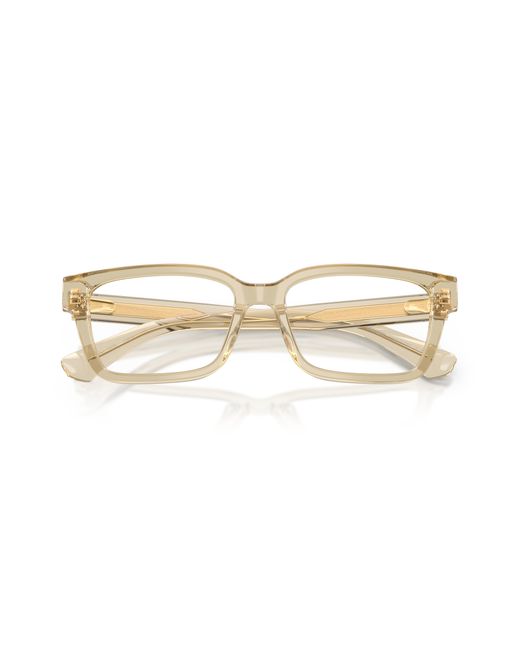 Burberry Black Be2453 4226 Optical Frames Acetate Transparent Squared Normal for men