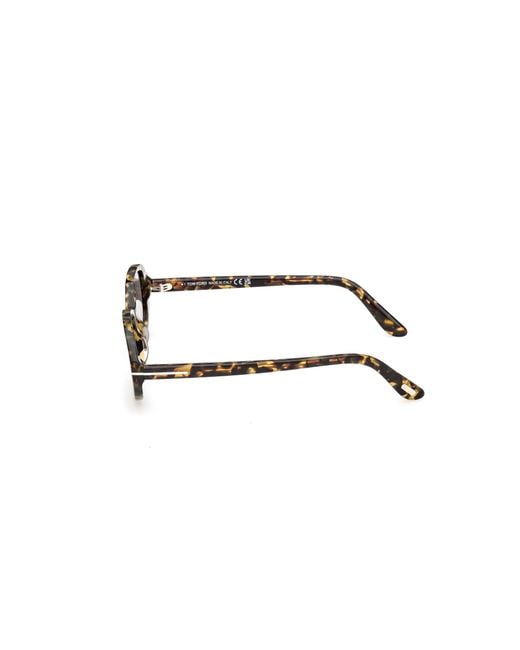 Tom Ford Black Ft1364 Iggy 55C Sunglasses Acetate Smoke Round Normal