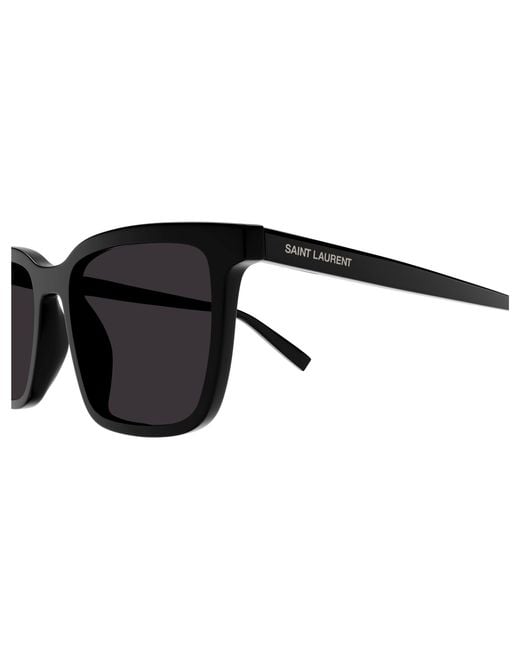 Saint Laurent Black Sl 500 001 Sunglasses Acetate Squared for men
