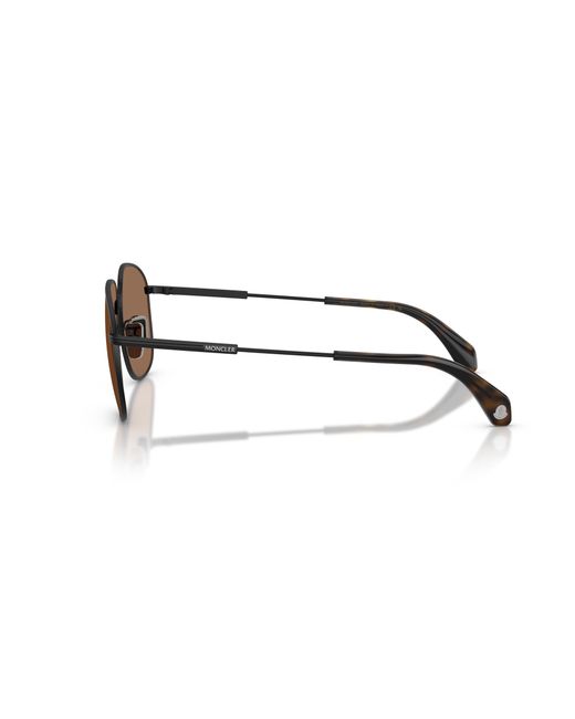 Moncler Black Me4013 Fennix 100173 Sunglasses Steel Pilot Normal