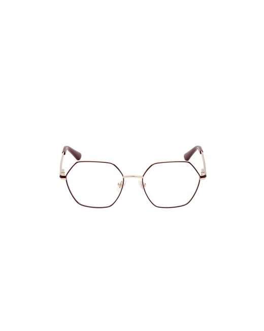 Guess Black Gu2869 071 Optical Frames Metal Geometric Normal