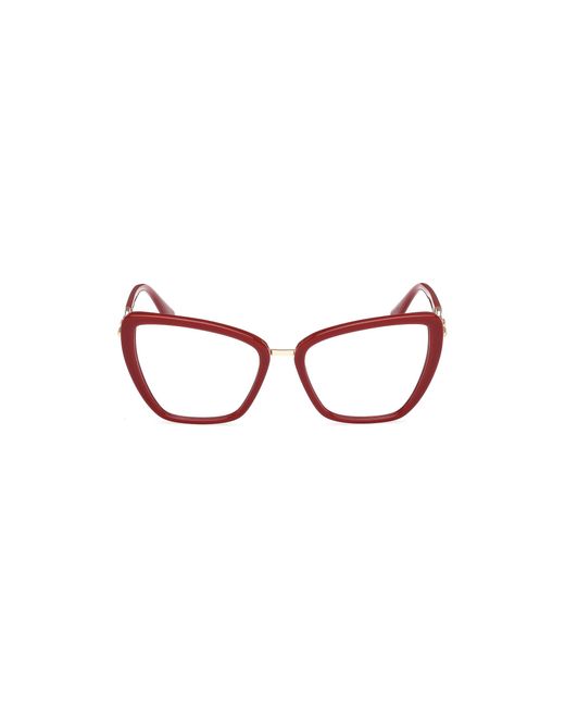 Guess Black Gu50180 066 Optical Frames Acetate Cat Eye Normal