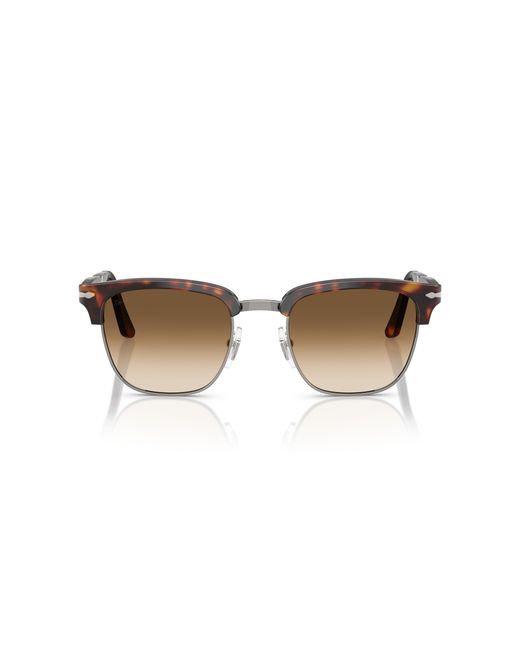 Persol Black Po3375S 24/51 Sunglasses Acetate Squared Normal Shaded