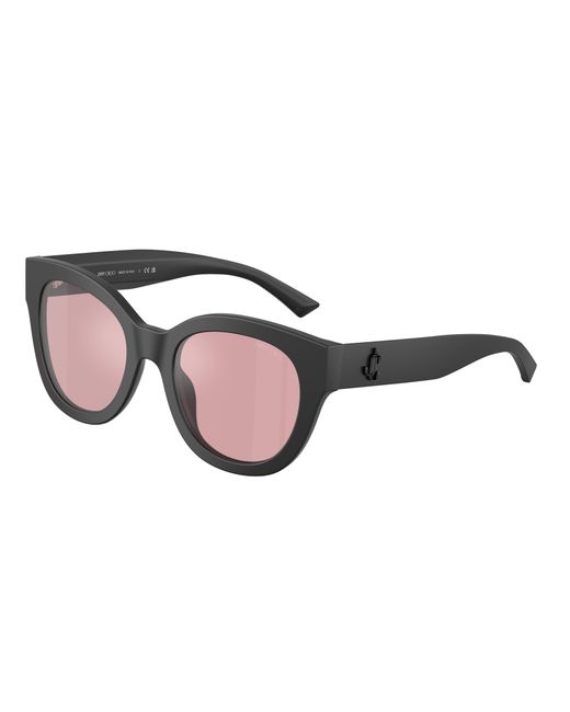 Jimmy Choo Black Jc5053 50019L Sunglasses Acetate Round Normal Mirror