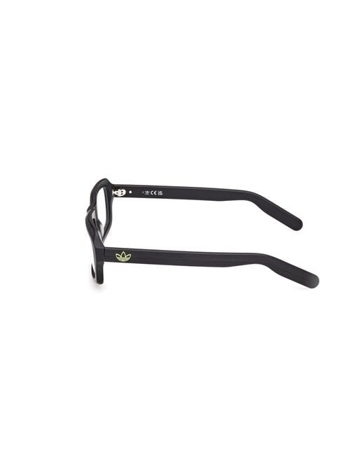 Adidas Black Or5127 002 Optical Frames Acetate Squared Normal