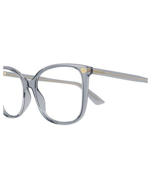Gucci Black Gg0026O 017 Optical Frames Acetate Cat Eye