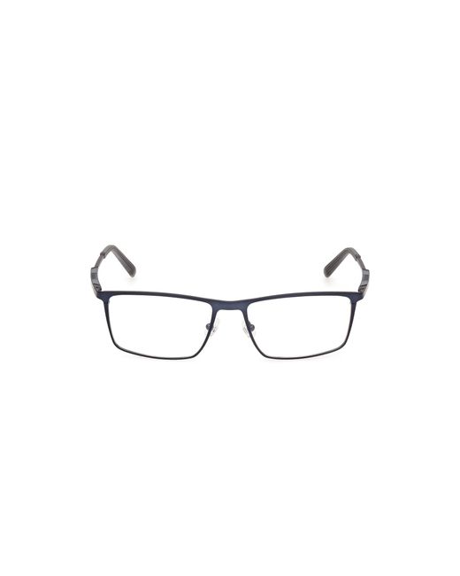Timberland Black Tb50007 002 Optical Frames Metal Squared Normal for men