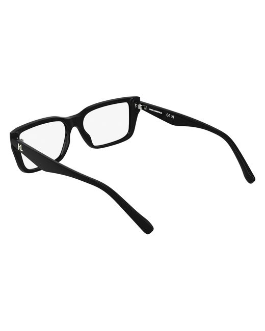 Karl Lagerfeld Black Kl6212 001 Optical Frames Bio-Inject Squared Normal