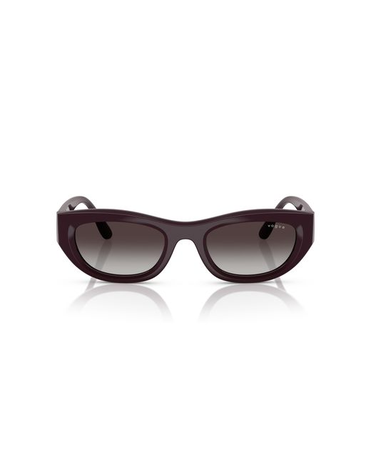 Vogue Eyewear Black Vo5616S 24268G Sunglasses Nylon Cat Eye Normal Nuanced