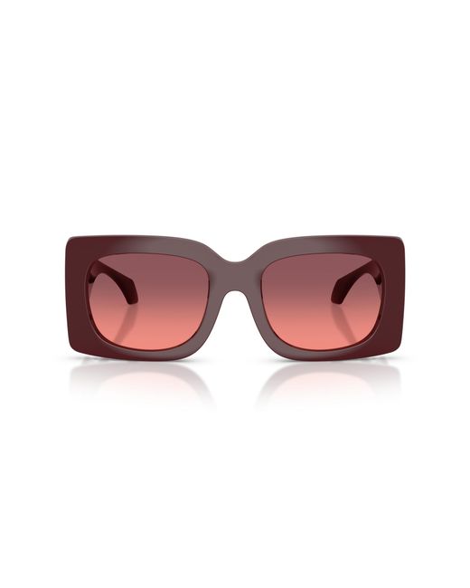 Versace Black Ve4496U 551520 Sunglasses Injected Squared Normal Shaded