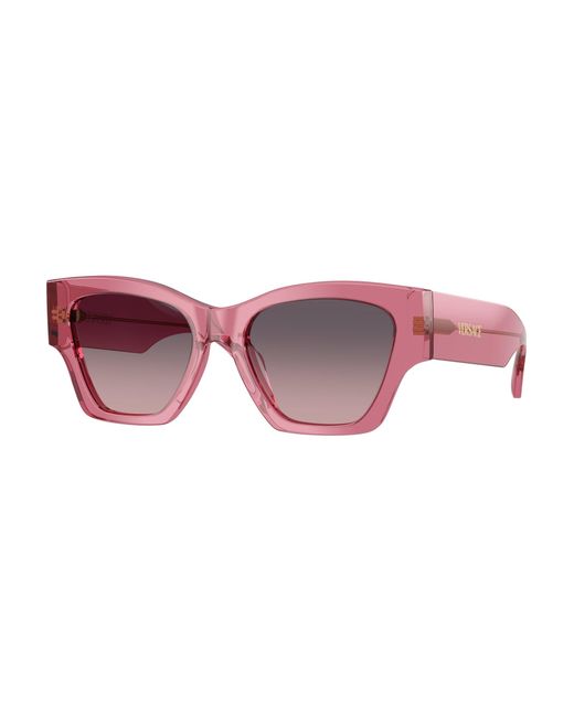 Versace Black Ve4492U 551646 Sunglasses Acetate Squared Normal Shaded