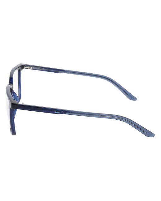 Nike Black 7063 410 Optical Frames Squared Normal for men