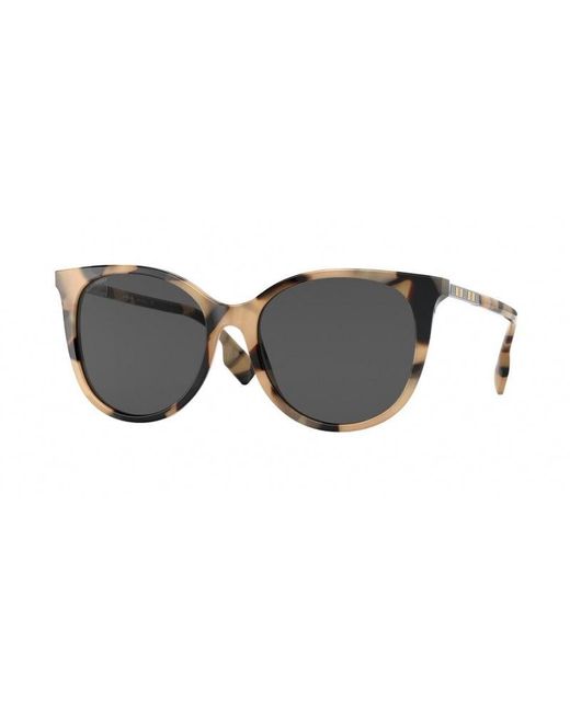 Burberry Black Be4333 Alice 350187 Sunglasses Plastic Cat Eye