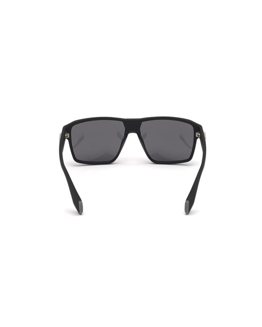 Adidas Black Or0039 02A Sunglasses Injected Geometric Normal for men