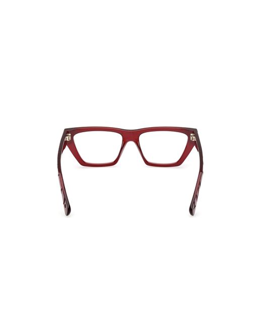 MAX&Co. Black Mo5185 066 Optical Frames Injected Squared Normal