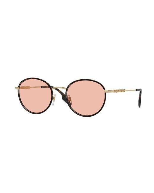 Burberry Black Be3148D 132284 Sunglasses Metal Round Normal
