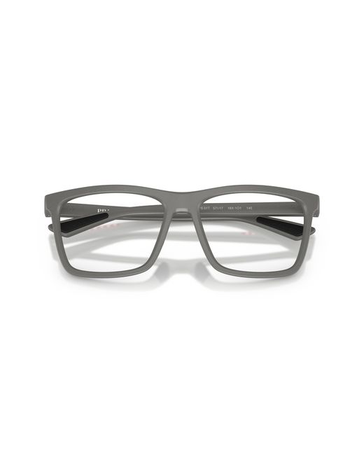 Prada Linea Rossa Black Ps 01Tv 16X1O1 Optical Frames Injected Transparent Pillow Normal for men