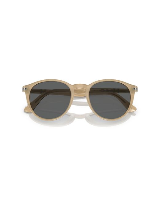 Persol Black Po3152S 1169B1 Sunglasses Acetate Round Normal for men
