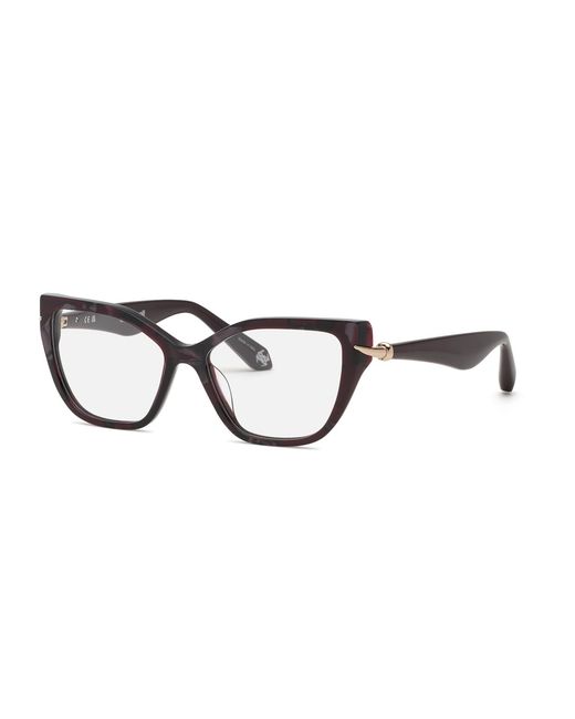 Roberto Cavalli Black Vrc161M 915 Optical Frames Acetate Butterfly
