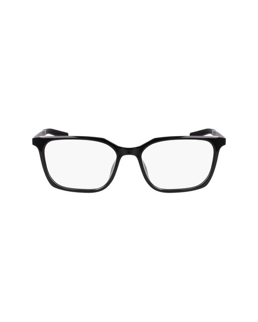 Nike Black 7227 001 Optical Frames Bio-Inject Squared Normal for men