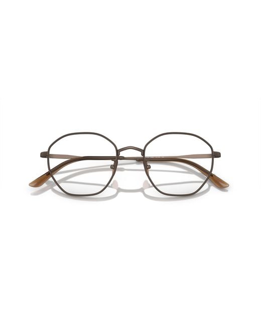 Giorgio Armani Black Ar5139 3006 Optical Frames Metal Transparent Squared Normal for men