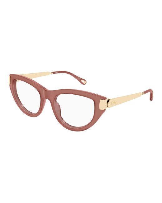 Chloé Black Ch0352O 004 Optical Frames Acetate Transparent Cat Eye