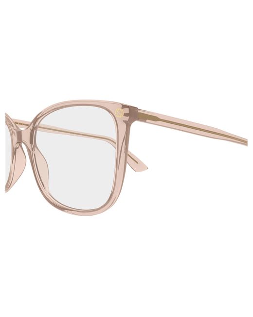 Gucci Black Gg0026O 032 Optical Frames Acetate Transparent Cat Eye