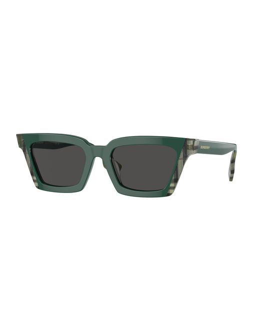 Burberry Black Be4392U Briar 405687 Sunglasses Acetate Squared Normal