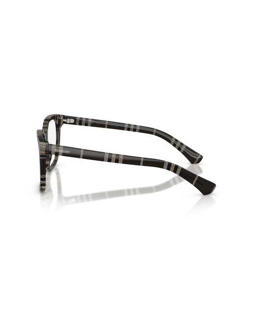 Burberry Black Be2455 4199 Optical Frames Acetate Transparent Squared Normal