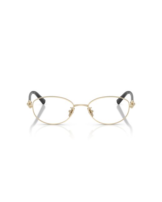 Tiffany & Co Black Tf1176D 6021 Optical Frames Metal Transparent Round Normal